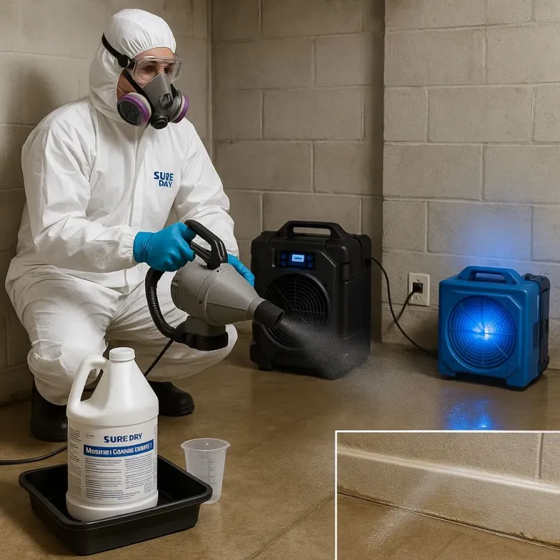 Sanitization and Odor Removal process in Nashville, MI
