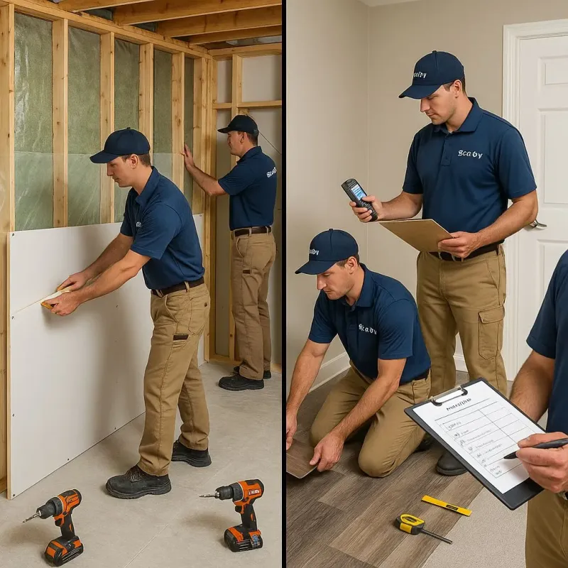 Repairs and Reconstruction process in Nashville, MI
