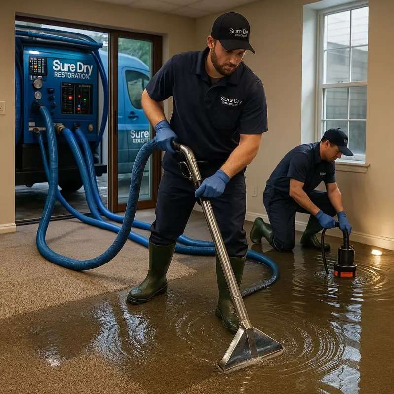 Water Extraction and Removal process in Nashville, MI